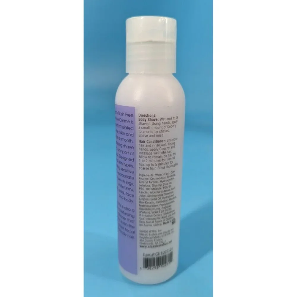 COOCHY‎ SHAVE CLASSIC SHAVE CREMeE LAVENDER 4 oz
